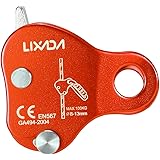 Lixada マイクロプーリー シンプルアセンダー ベアリングモバイルサイド クライミングプーリー 登山 運搬 輸送 クライミング用