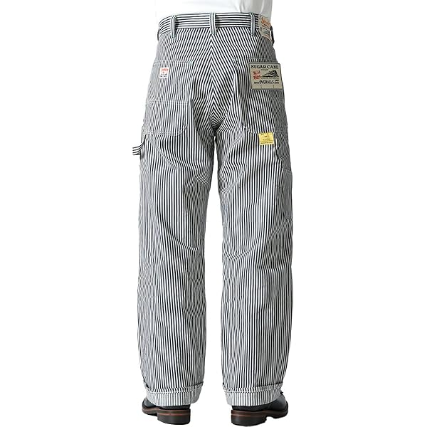 SUGARCANE ワークパンツ　usa製 Amazon | [シュガーケーン] 11オンス ヒッコリーストライプ ワーク