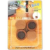 ソーゴ フローリングのキズ防止材 丸型 24mm 4個入 CF-601