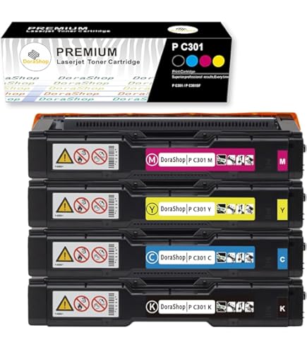 Amazon.co.jp: 純正トナーカートリッジ P C300 4色セット (ブラック