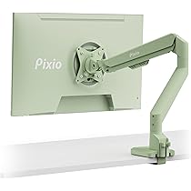 Pixio 3関節モニターアーム 17-32インチ対応 Amazon.co.jp: Pixio PS1S ウェーブミントグリーン シングル
