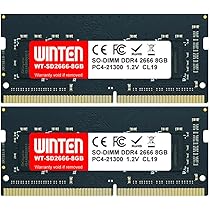 Amazon.co.jp: WINTEN ノートPC用メモリ DDR4-2666 16GB（8GB×2枚