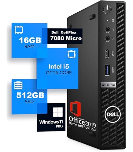 Amazon.co.jp: Dell 超ミニPC OptiPlex 7060 Micro Intel 第八世代Core 