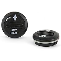 PetSafe RFA-67 6V Replacement Lithium Battery, 2 Count, Black