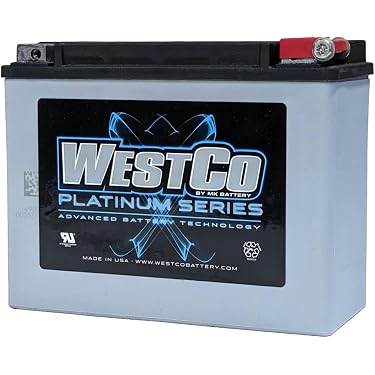 Amazon | ウエストコ(Westco) バッテリー Platinum 12V/20Ah HARLEY