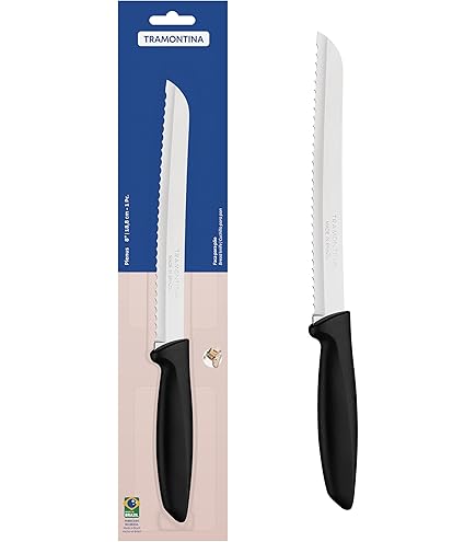 Amazon｜ヤクセル 黒プラ柄パン切ナイフ 30891｜パン切り包丁