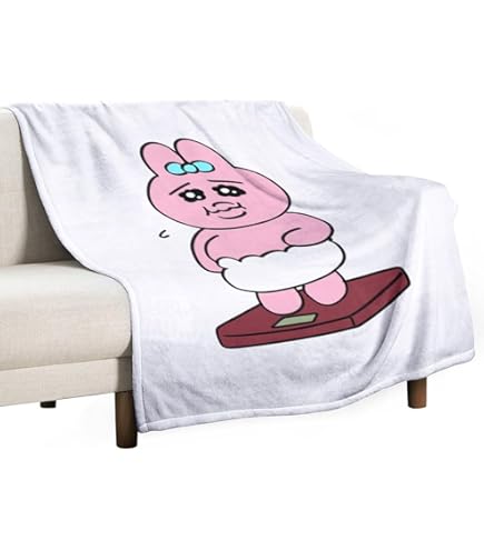 Amazon｜おぱんちゅ＊うさぎ ビッグキャラケット ブランケット