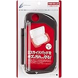 CYBER ・ 拡張スライドパッドシリコンカバー ( 3DS LL 用) クリアブラック