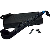 NUVO ヌーボ プラスチック製管楽器 サックス C調 jSax 2.0 ジェイサックス Black/Blue N520JBBL [専用ハードケース付き] 【国内正規品】