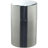 竹井器物製作所 18-8ステンレス 茶筒 艶消し