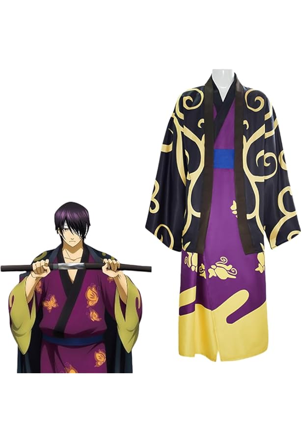 Amazon.co.jp: [WUBA] 高杉晋助 コスプレ衣装 銀魂 たかすぎしんすけ