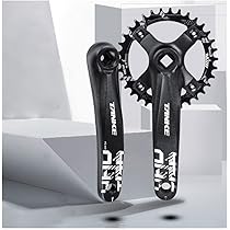 Amazon.co.jp: MTB 170mm スクエア テーパー クランクセット