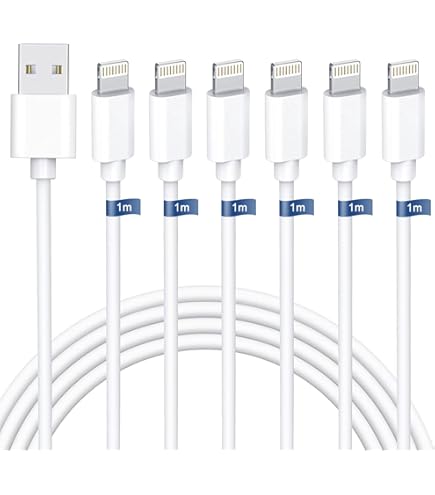 iPhone - 純正品質iPhone充電・転送ケーブル Lightningケーブル 1m 50本 Amazon.co.jp: iphone 充電ケーブル 純正 1M ライトニング