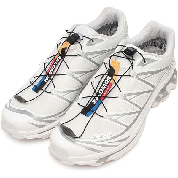 SALOMON LAB ホワイト トレイルシューズ24cm SALOMON LAB ホワイト トレイルシューズ24cm ゴルフ