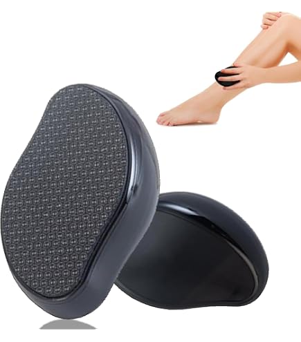 Amazon.co.jp: クリスタルヘア消しゴム 痛くない 角質除去 再利用可能