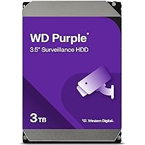 外付けハードディスク・ドライブ Western Digital WD Purple 3TB HDD 6157b2u3V1L._AC_UL210_SR210,