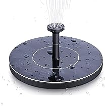 Amazon.co.jp: 噴水ポンプ A-leaf ソーラー 自動 太陽光噴水ポンプ
