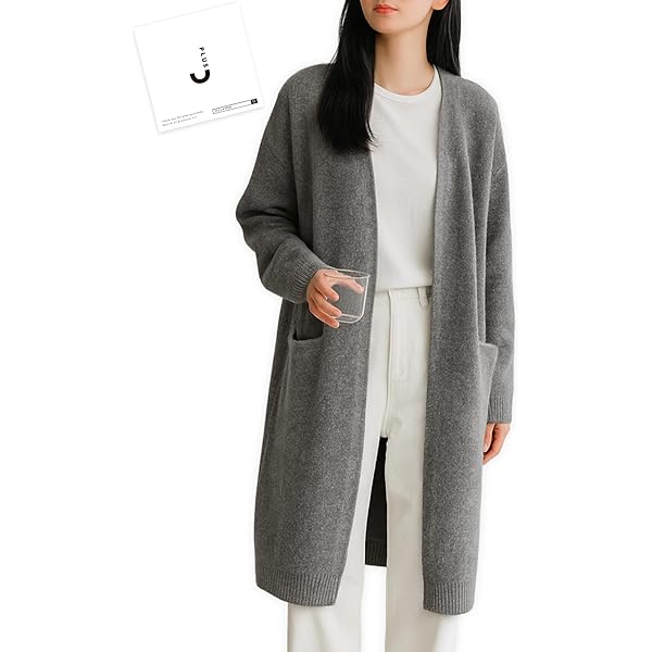 Amazon | [キオッチョラ] カーディガン アルパカ 100% ケーブル編み