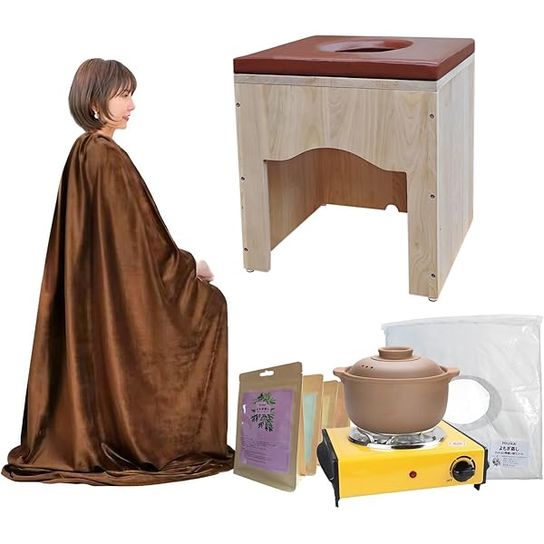 Amazon.co.jp: よもぎ蒸しセットよもぎ蒸しイス膣ケア 燻蒸器具