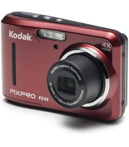 Amazon | KODAK PIXPRO FZ45 16MP デジタルカメラ4倍光学ズーム27mm