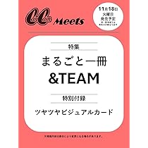 ＆TEAM 表紙 CanCam セブンネット限定トレカ 全員集合 雑誌付 CanCam Meets 『&TEAM フォトムック』 | &TEAM |本 | 通販 | Amazon