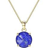 [NOLICO] ラピスラズリ ネックレス 12月誕生石 クリスタル 天然石 SILVER925(円)