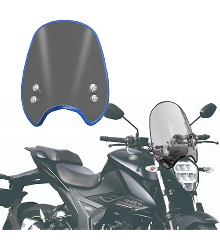 Amazon | 旭風防(AF ASAHI) メーターバイザー スモーク スズキ GIXXER