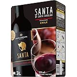 【チリの名門ワイナリーが作るリッチな味わいのテーブルワイン】 SANTA BY SANTA CAROLINA(サンタ バイ サンタカロリーナ) サンタ バイ サンタ カロリーナ カルメネール/プティヴェルド バッグインボックス [ NV 赤ワイン フ