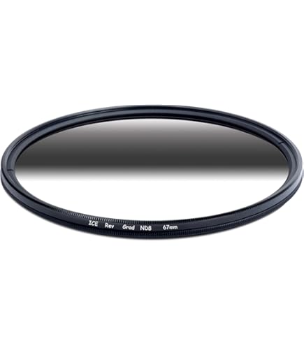Amazon | ICE 72mm リバースグラデーション ND8 サンセットフィルター