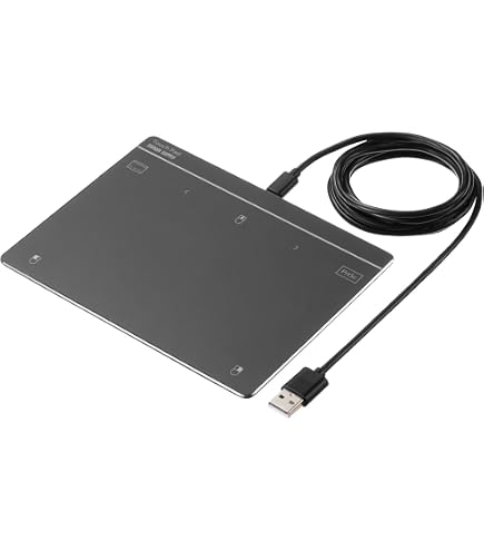 Amazon.co.jp: LOGICOOL ワイヤレス 充電式 タッチパッド T650