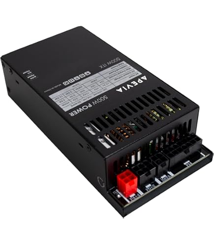 Amazon | Flex ATX 電源 600W 1U 完全モジュラー PSU 100-240V AC 1x20