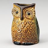 イラボふくろう花瓶 [7.5 x 10.2cm 220g] 【花瓶】 | 料亭 旅館 和食器 飲食店 おしゃれ 食器 業務用