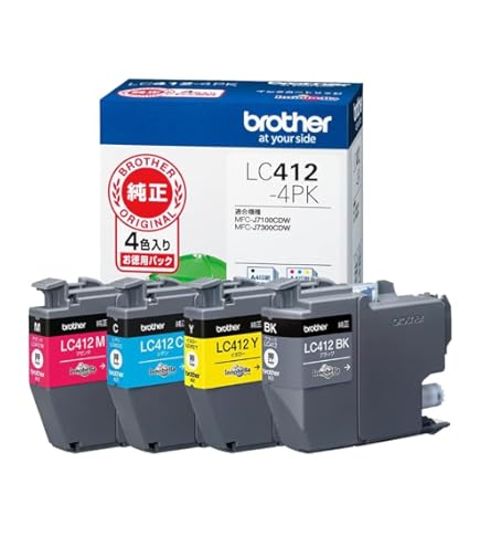 【brother純正】 インクカートリッジ4色パックLC3119-4PK Amazon.co.jp: 【brother純正】 ブラザー工業(Brother