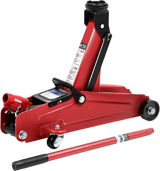 BAL (Ohashi Sangyo) Automotive Tool Hydraulic Floor Jack 2t Slow Down Light Vehicle Compact Car Passenger Car Tire Replacement Maintenance Service No. 2101 - 1