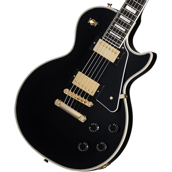 Epiphone LesPaul Custom Pro エレキギター ケース付 Epiphone Les Paul Custom Ebony エレキギター初心者14点セット