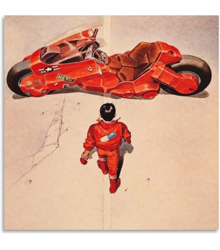 Amazon.co.jp: AKIRA（アキラ）日本の名作SFアニメ映画のポスター (32