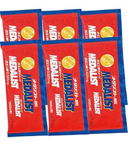 Amazon.co.jp: メダリスト 携帯用 顆粒 15g（500mL用）×12袋入り1箱