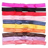 Domybestベビー ヘアバンド セット 10色セット キッズ 子供 リボン カチューシャ 髪飾り ヘアアクセサリー 女の子 新生児 赤ちゃん 出産祝い 内祝い お宮参り 誕生日 100日記念 こど
