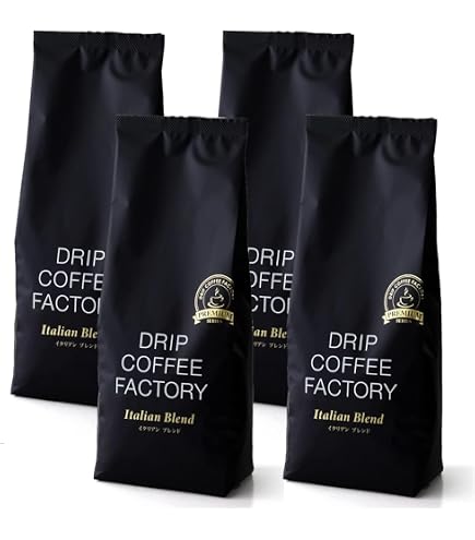 ドリップコーヒーファクトリー　粉（中挽）500g8個 Amazon | ドリップコーヒーファクトリー ゴールドブレンド コーヒー 粉