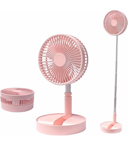 レトロ 卓上扇風機 ピンクと赤 Amazon | SPICE OF LIFE(スパイス) レトロファン 卓上扇風機