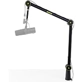 Shure by Gator マイクアームスタンド デスクトップ用 アーム長最大94cm 360度回転式土台 SH-BROADCAST1 [音声録音/動画配信/動画撮影/WEB会議] 【国内正規品】