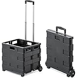 サンワダイレクト 折りたたみ キャリーカート 簡単組み立て 100-CART009 / 100-CART010