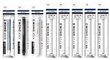 ノーブランド モノスティック JCC-121A(モノ)/D(ブラック)/E(ホワイト) ホルダー消しゴム ER-KM 5本セット