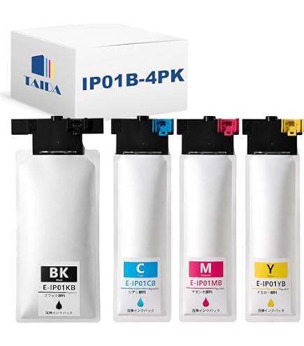 Amazon.co.jp: バウストア IP01 IP01KB/CB/MB/YB 5個セット 互換インク