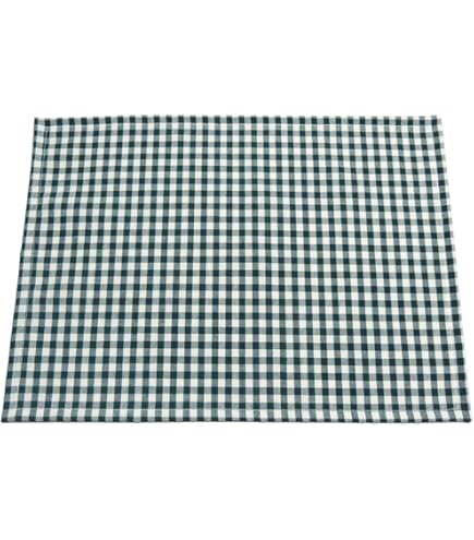 Amazon｜ランチョンマット ギンガム チェック イエロー 32×45cm