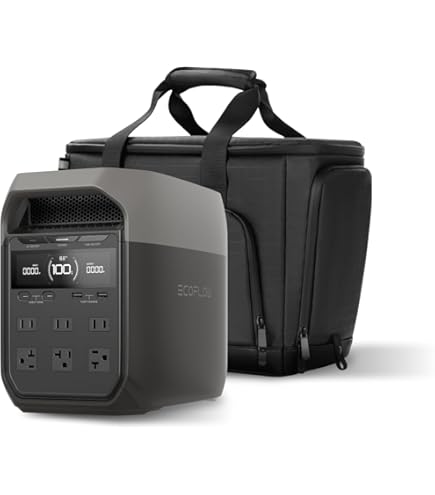 Amazon.co.jp: EcoFlow RIVER 2 Max ポータブル電源 専用バッグ