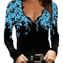 Women Tops Floral Print Casual Shirt 