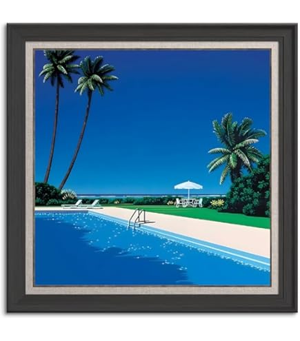 Amazon.co.jp: Hiroshi Nagai永井博画家の作品（夏 No.16