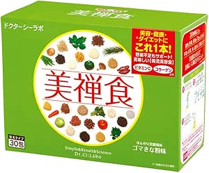Amazon 訳あり ドクターシーラボ 美禅食 462g 15 4g 30包 箱潰れ ドクターシーラボ ドラッグストア
