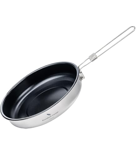 Amazon.co.jp: KEITH チタンフライパン ノンスティック 直火対応 超